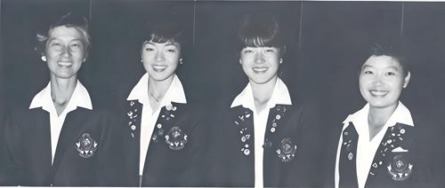 Hisae Ozeki, Yoshiko Ito, Michiko Hattori, Yoshie Takahashi